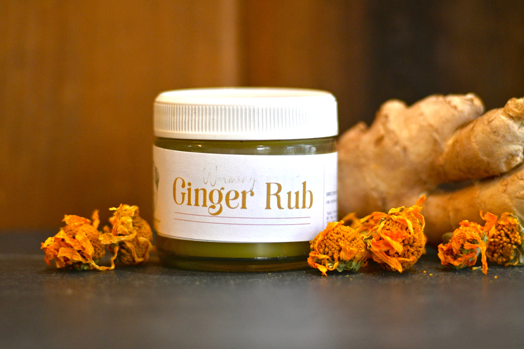 Warming Ginger Rub 2oz.